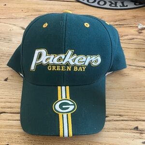 NFL Green Bay Packers Green and Yellow Cap